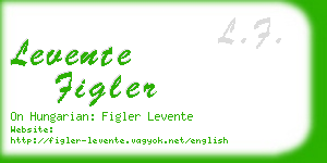 levente figler business card
